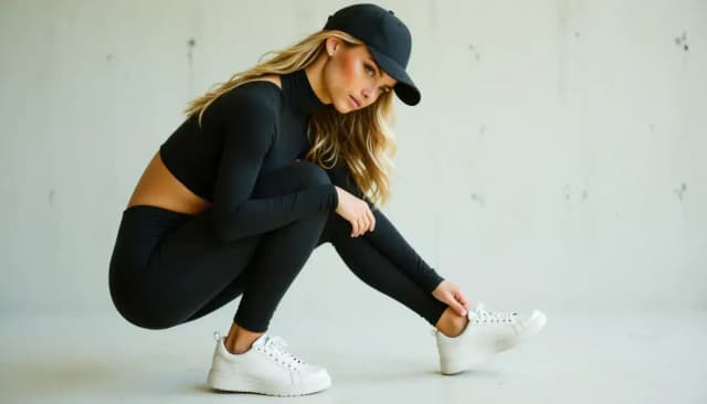 Person jumping