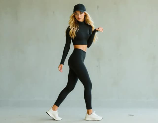 Person in black