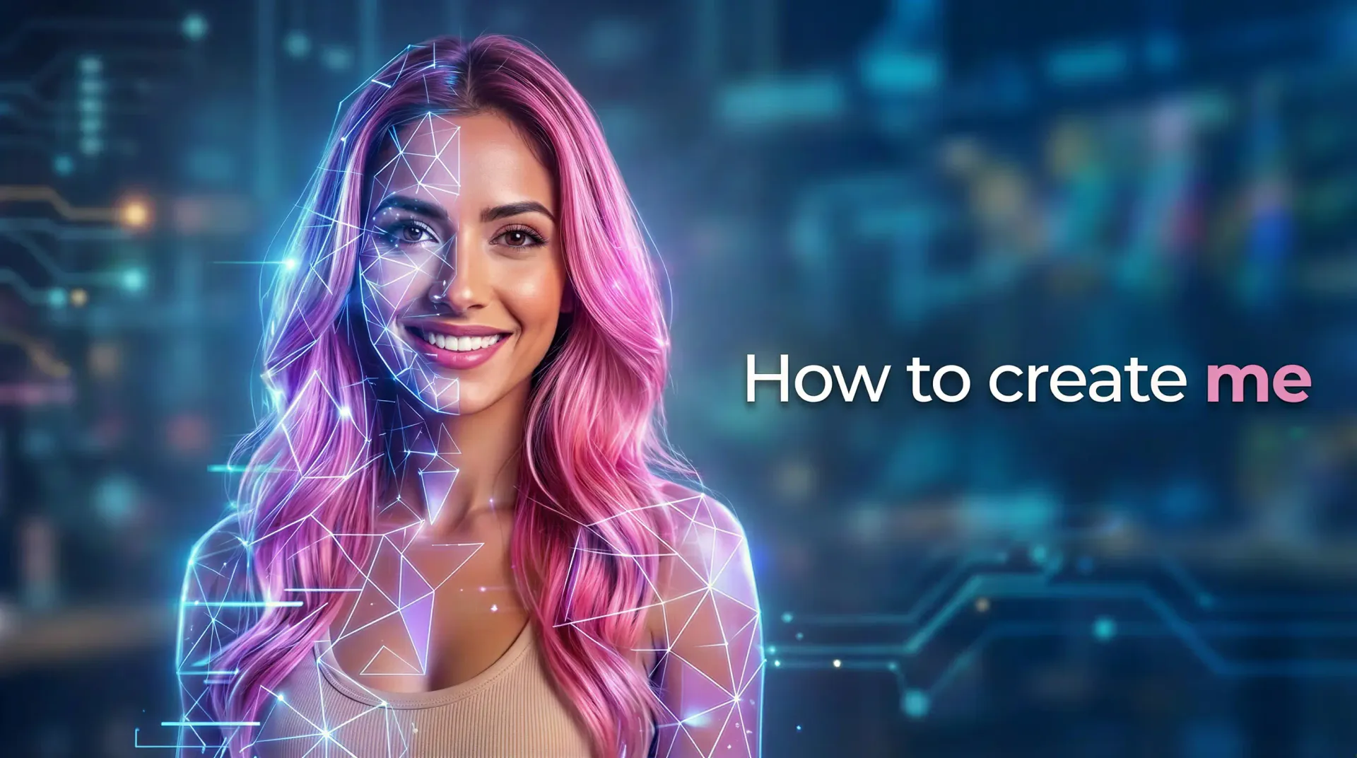 Hyper-realistic AI influencer portrait created with The Influencer AI, in the style of Aitana Lopez