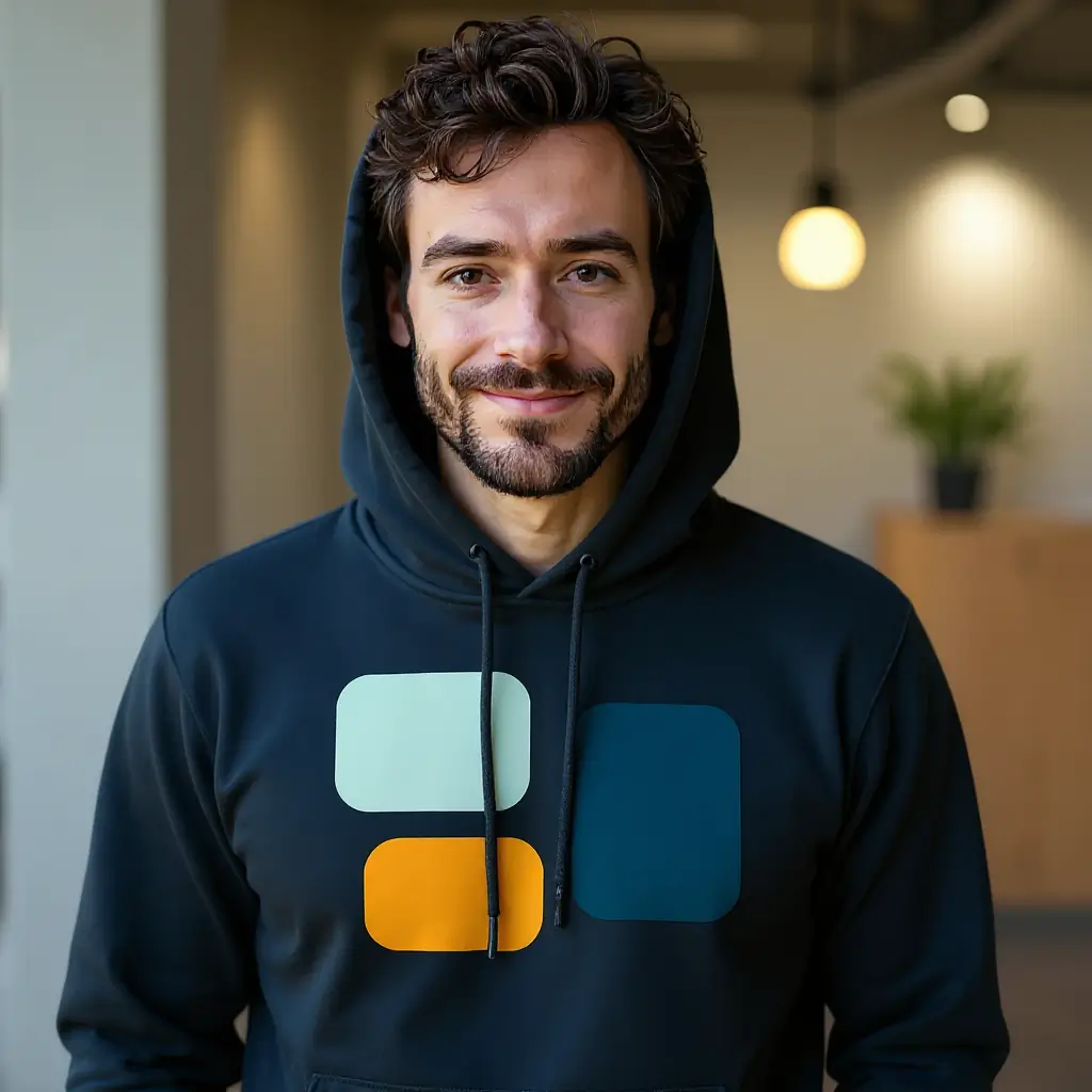 Final combined result with logo